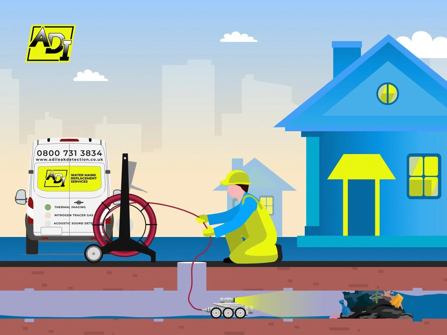 Drainage CCTV Surveys & Investigations Ware
